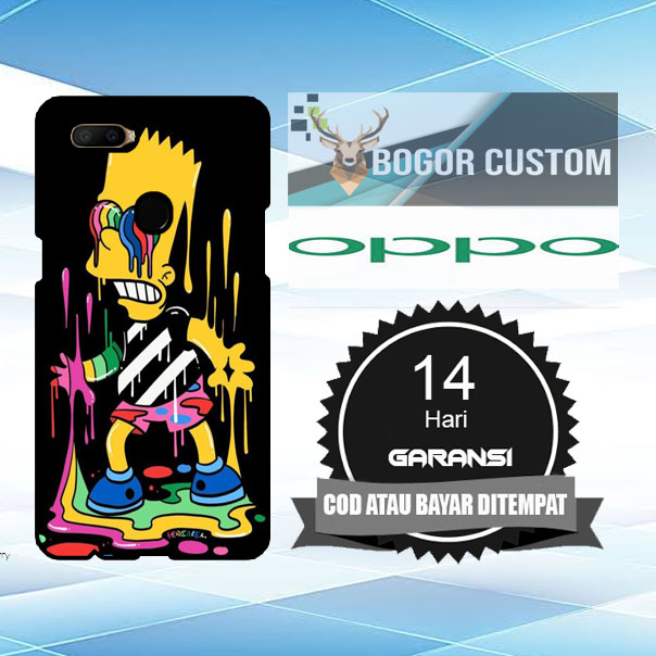 Juragan custom Fashion Printing Case Handphone Oppo a7 - 45