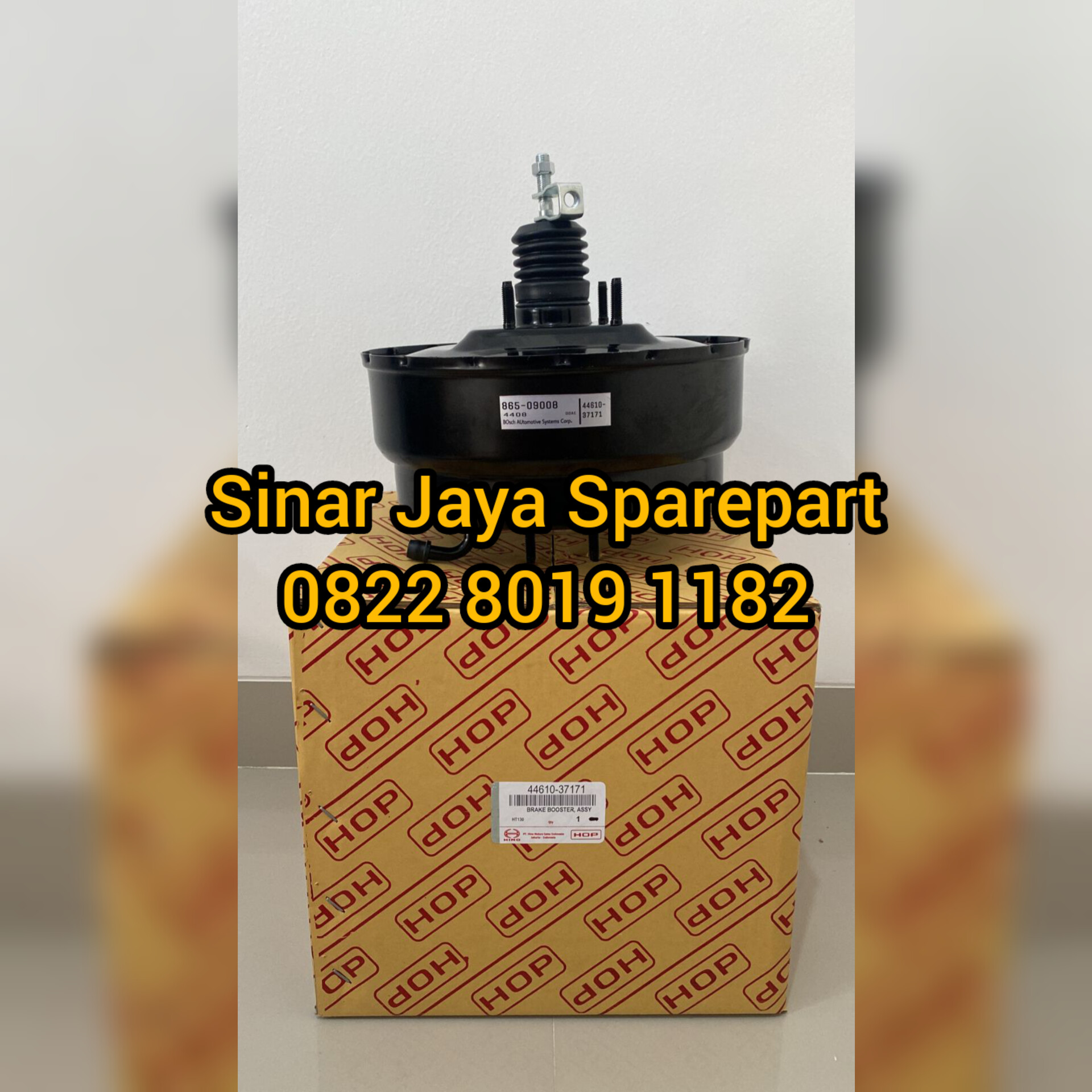 Booster Rem Atau Brake Booster Assy Toyota Dyna Saurus All Tipe Hino Dutro All Tipe 44610-37171 Harga 950,000 rupiah*Gratis Ongkir