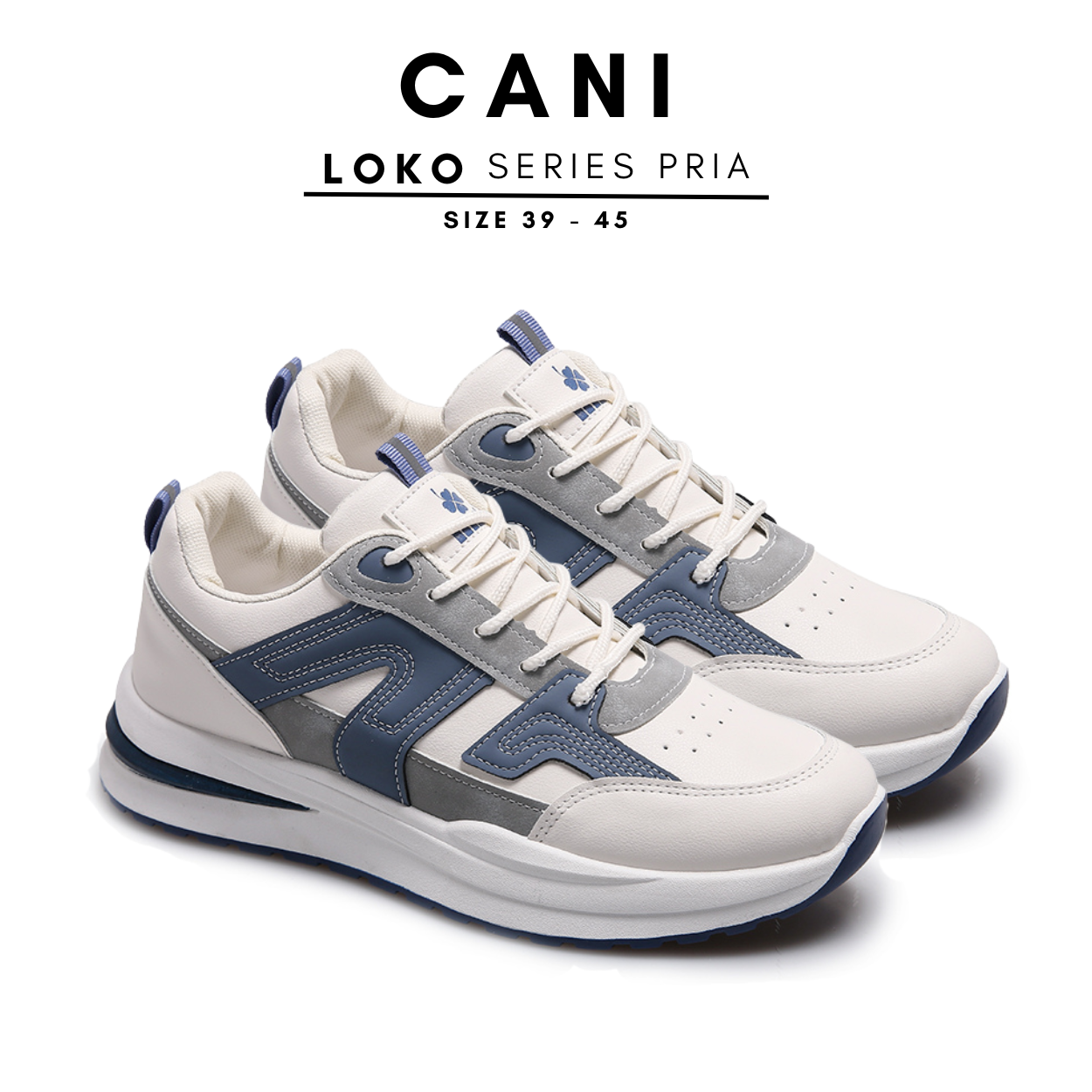 Men's sports shoes men's sports shoes Korean-style sneakers 8109 Harga 79,800 rupiah*Gratis Ongkir