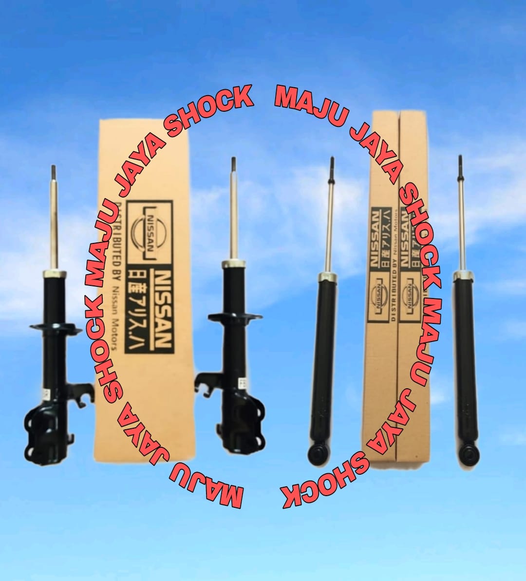 shockbreaker march depan belakang Harga 1,500,000 rupiah*Gratis Ongkir