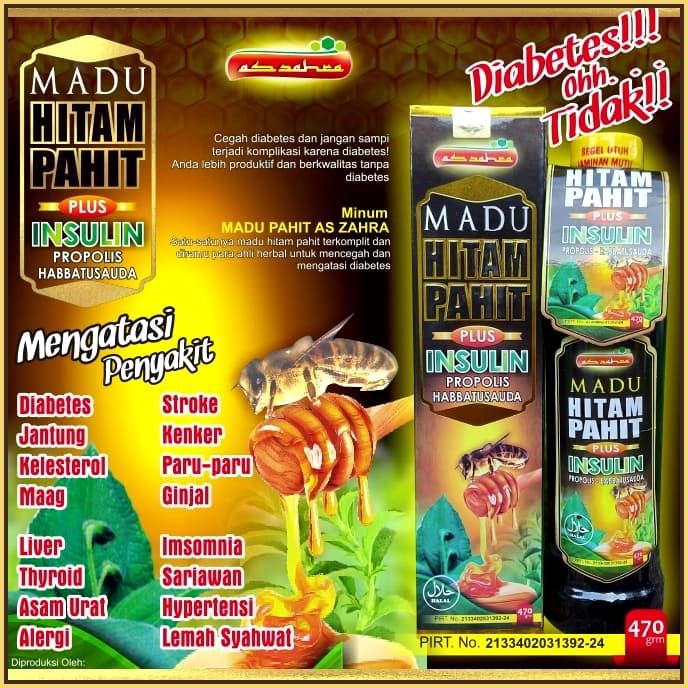 Yuk Simak Manfaat Madu Hitam Az Zahra 