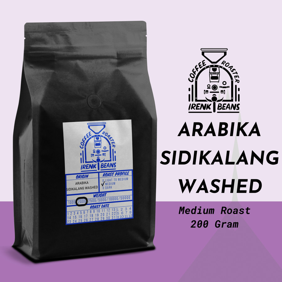 Kopi Arabika Sidikalang 200g Biji Bubuk