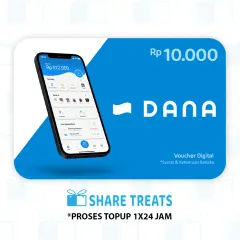 DANA Saldo Rp 10.000 by Share Treats