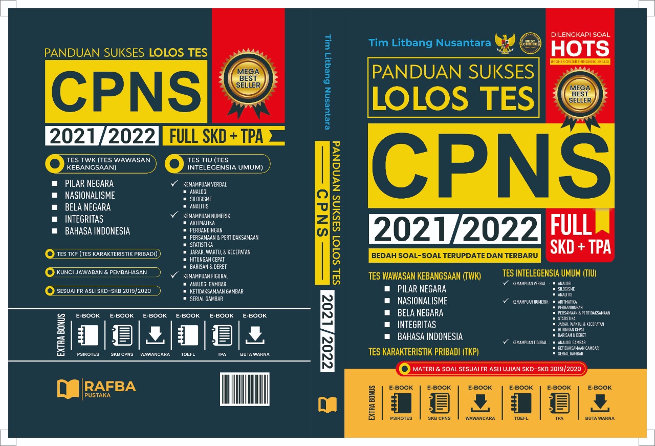Buku Cpns 2021 Panduan Sukses Lolos Tes Cpns 2021 2022 Lazada Indonesia