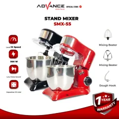 ADVANCE Stand Mixer SMX-55 Kapasitas 5,5 Liter SMX 55