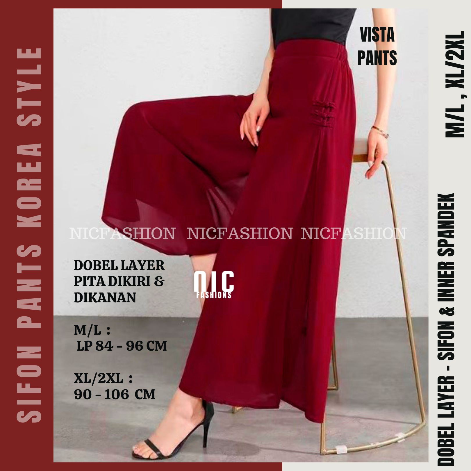 Beli Celana Panjang Wanita Terbaru 2021 Pita Online Harga Terbaik