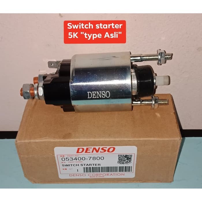 Switch Starter / Selenoid Switch Toyota Kijang 5K 7K Kapsul Super DENSO Original Harga 169,000 rupiah*Gratis Ongkir