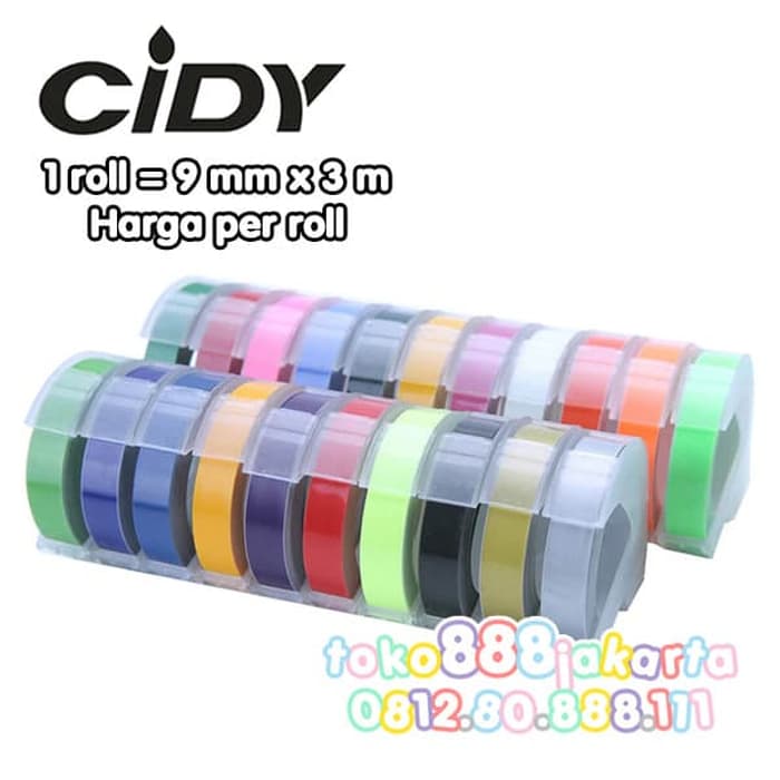 Embossing tape label maker