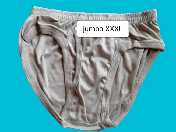 1PCS Celana Dalam Pria Dewasa Khusus jumbo XXXL/4L Double man Zb Man Harga 11,000 rupiah*Gratis Ongkir