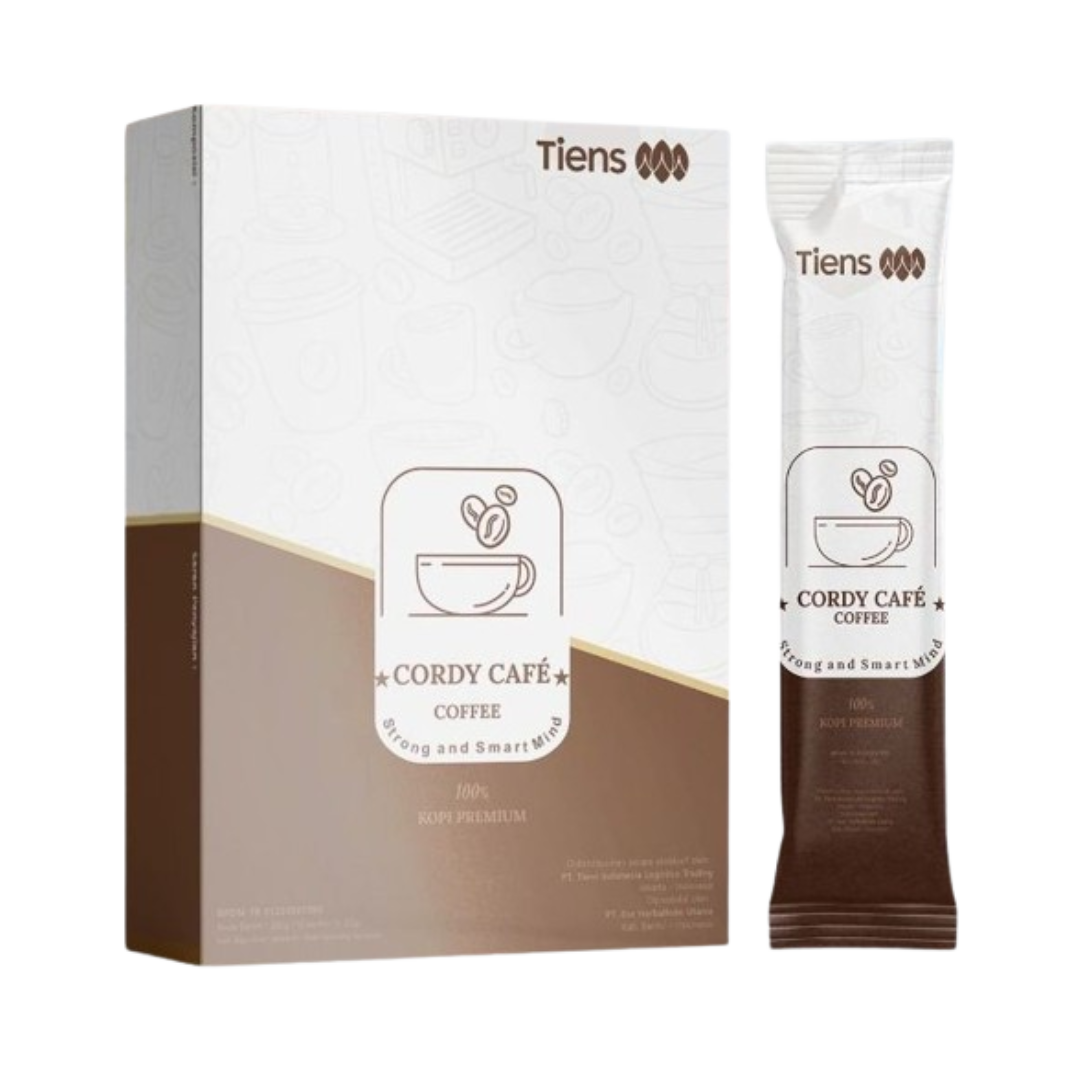 Tiens Cordy Cafe Coffe Kopi Moka Original Segel