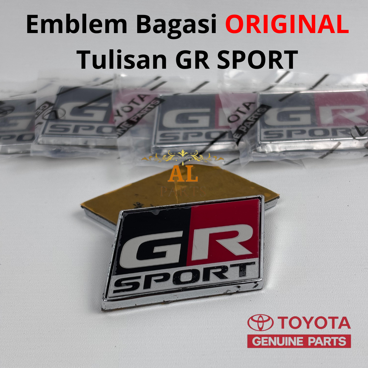 Luggage Emblem with the Words Gr Sport Universal Harga 48,000 rupiah*Gratis Ongkir
