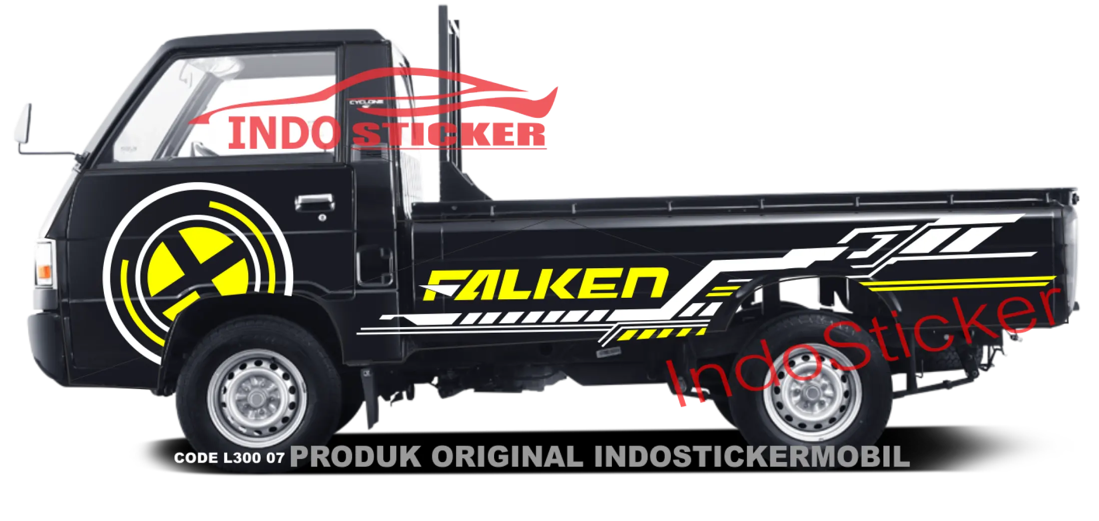 PROMO STIKER STICKER PICKUP L300 STIKER BODY MOBIL PICK UP L300 COLT CARRY FUTURA Lazada Indonesia