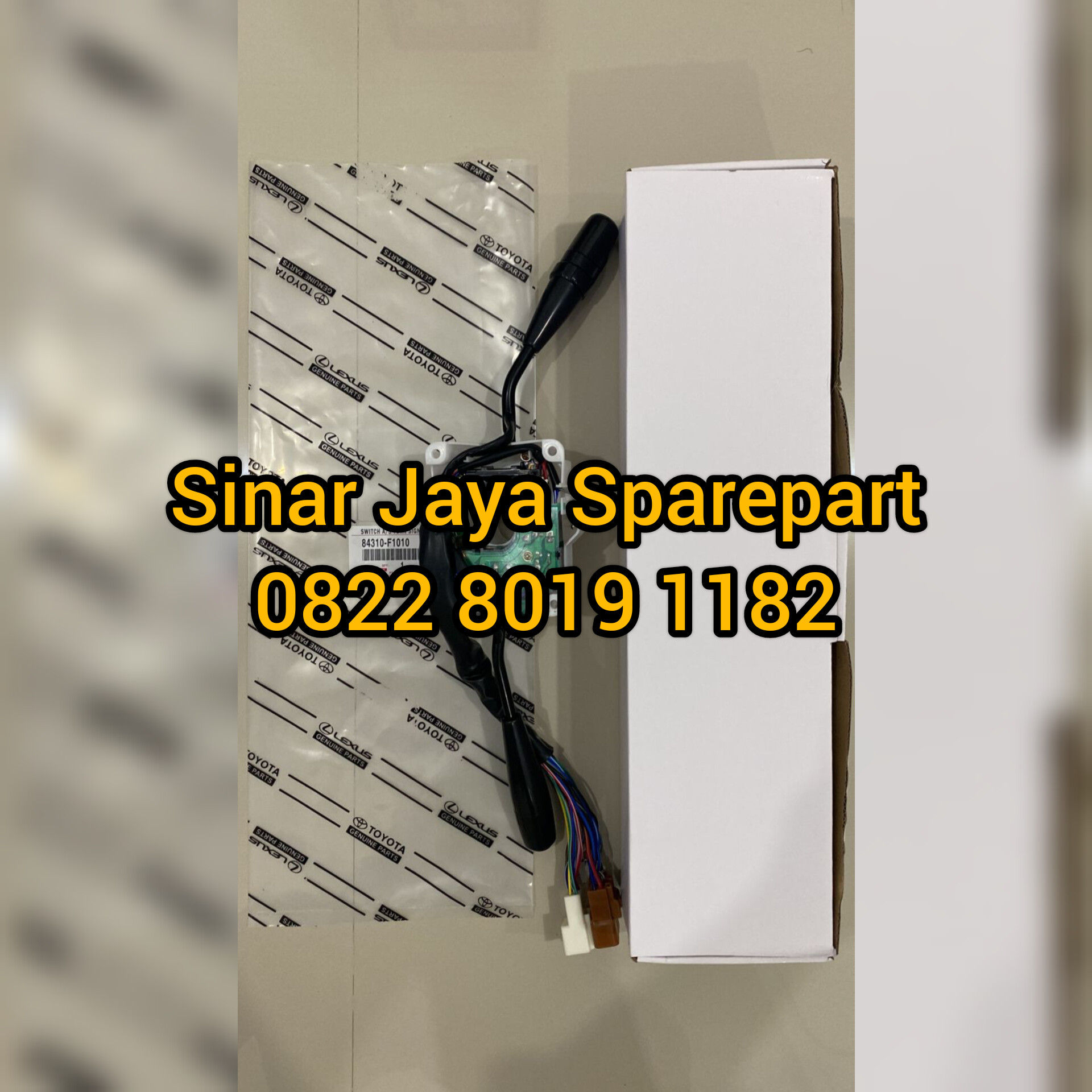 Saklar Sein Atau Saklar Lampu Toyota Dyna 12 Volt Hino Dutro 12 Volt 84310-F1010 Harga 525,000 rupiah*Gratis Ongkir