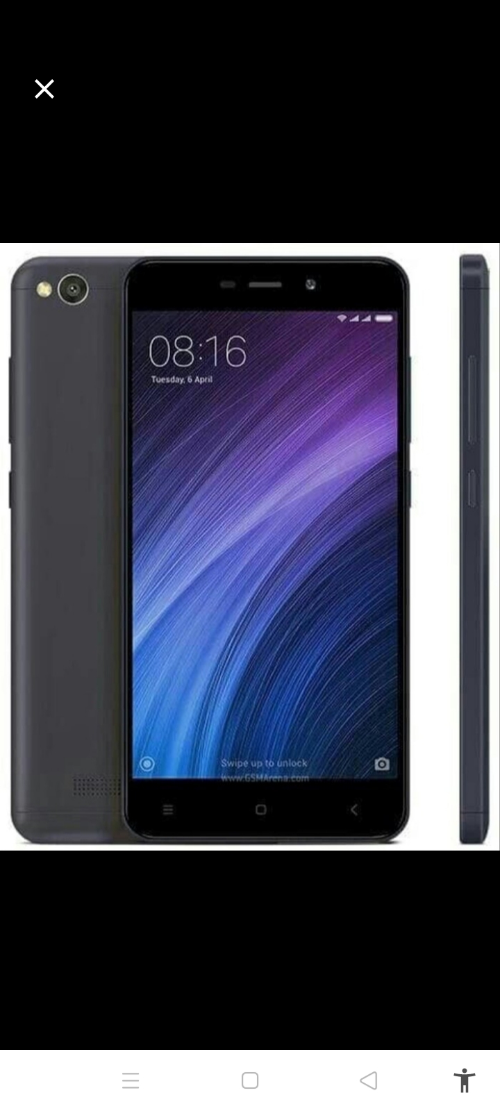 Xiaomi redmi 4a Ram2GB Rom 16GB fullset hp murah 4G LTE