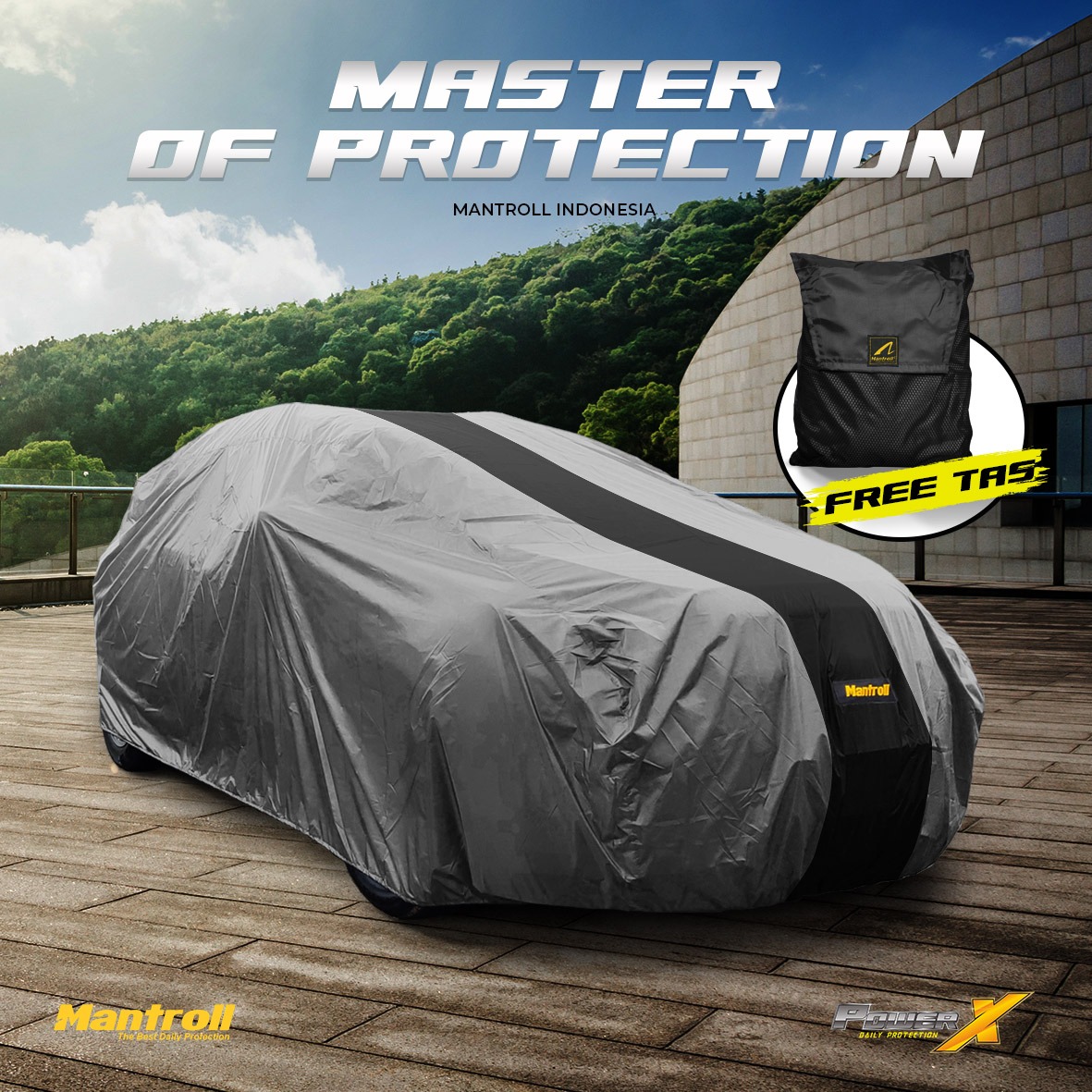 Mantroll Cover Mobil Khusus Toyota Kijang Grand Extra Mantel Mobil Berkualitas Sarung Mobil Original Mantroll Jas Mobil Selimut Pelindung Mobil Harga 449,000 Ringgit*Penghantaran Percuma
