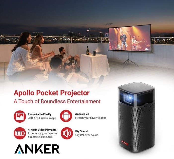 Jual Anker Nebula Apollo Terbaru - Sep 