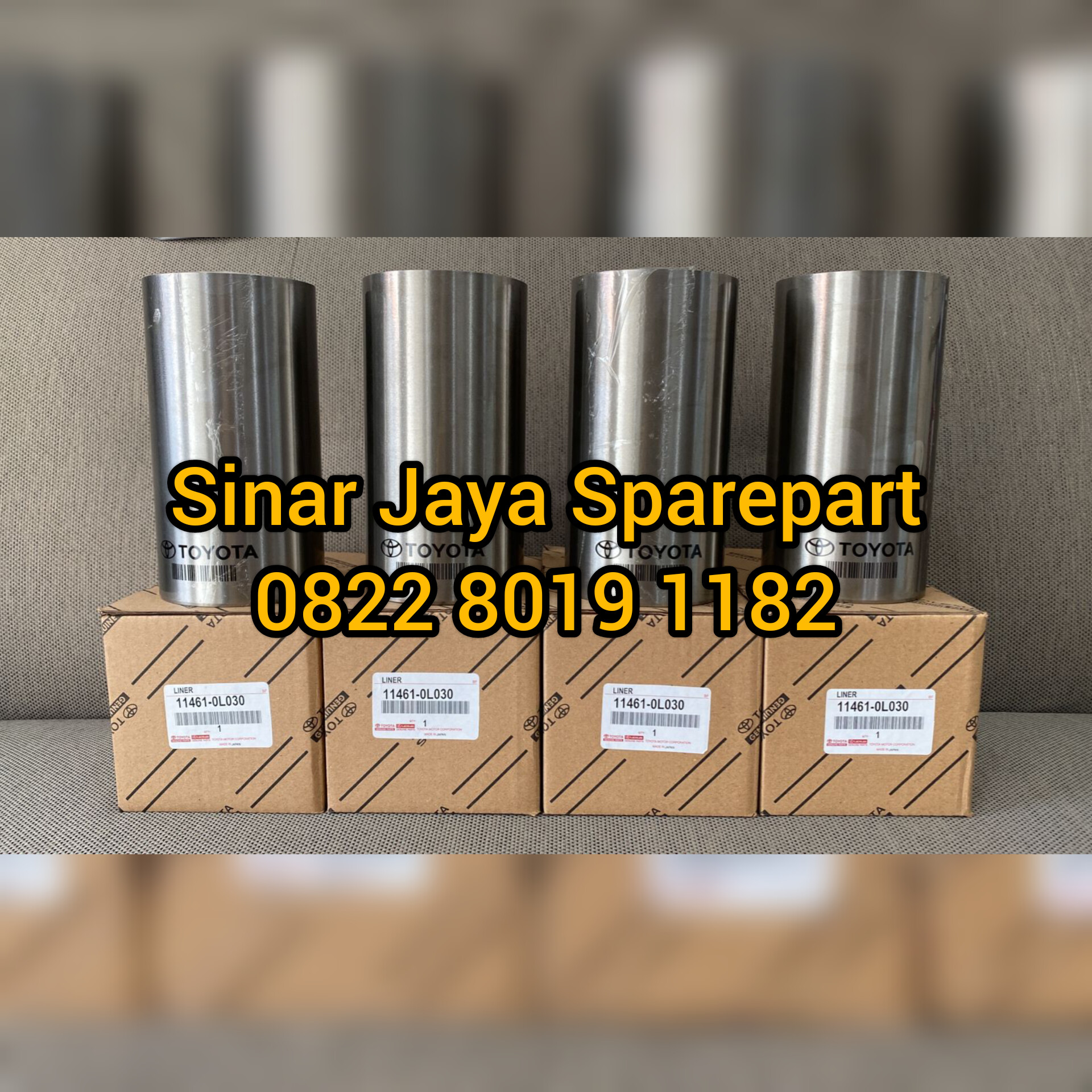 Liner Boring Hilux 3.0cc 3000cc 1KD Fortuner 3.0cc 3000cc 1KD Harga 1,350,000 rupiah*Gratis Ongkir