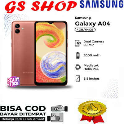 HP SAMSUNG GALAXY 04 4/64GB Harga  1,250,000 Ringgit*Penghantaran Percuma