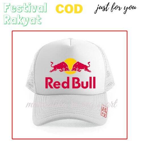 Topi Trucker Jaring Dewasa Design Red 
