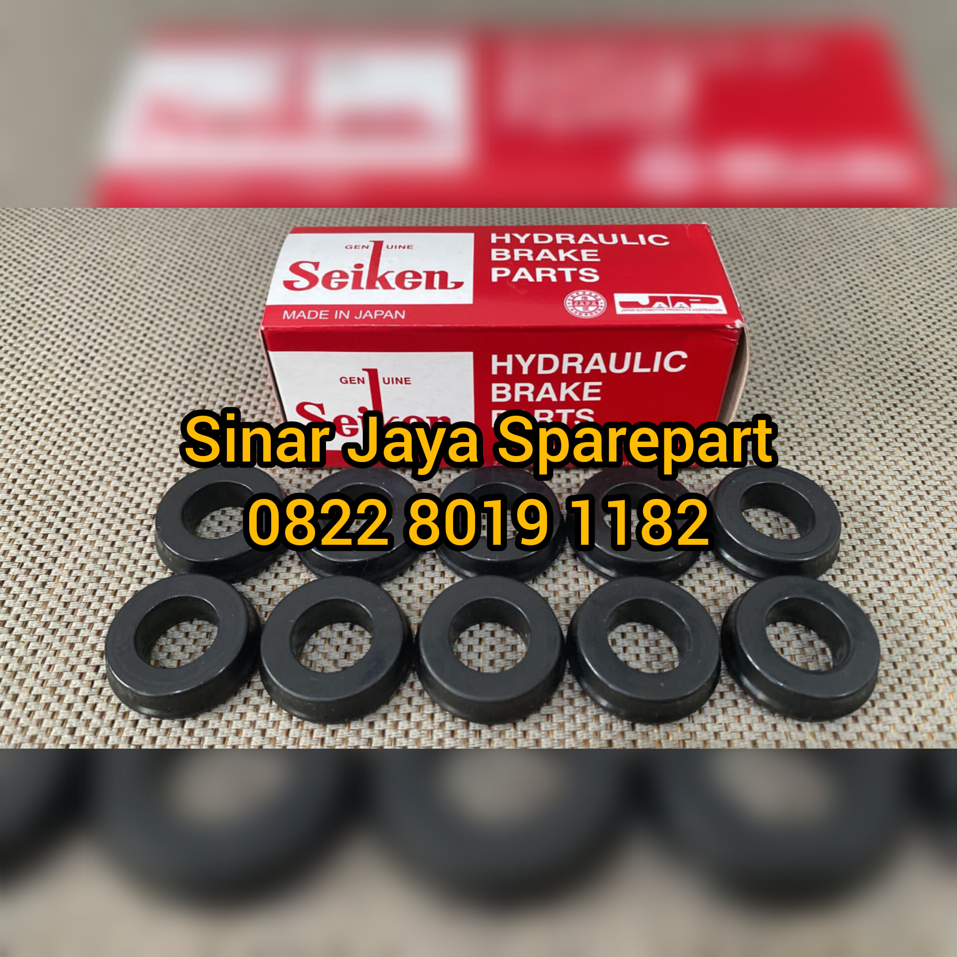 Karet Rem Depan & Belakang Toyota Dyna 125HT 130HT Hino Dutro 125HT 130HT SEIKEN SC 40493R Harga 5,000 Ringgit*Penghantaran Percuma