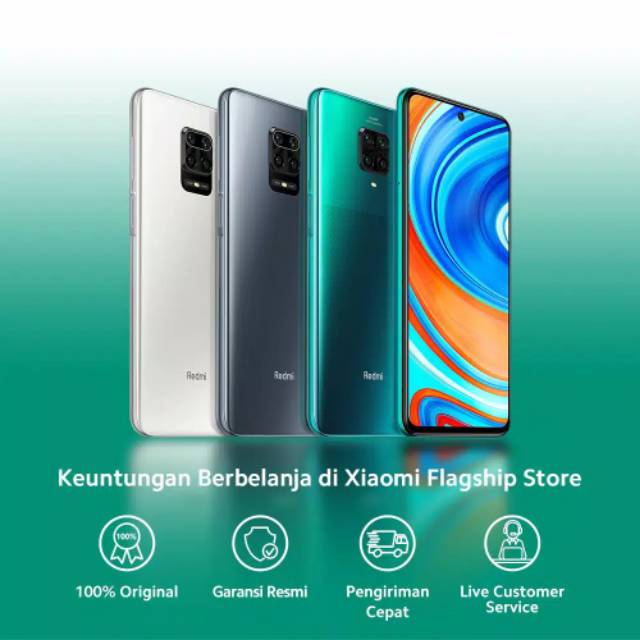 Xiaomi Redmi Note 9 Pro 8/128 Fullset Harga  2,027,000 Ringgit*Penghantaran Percuma