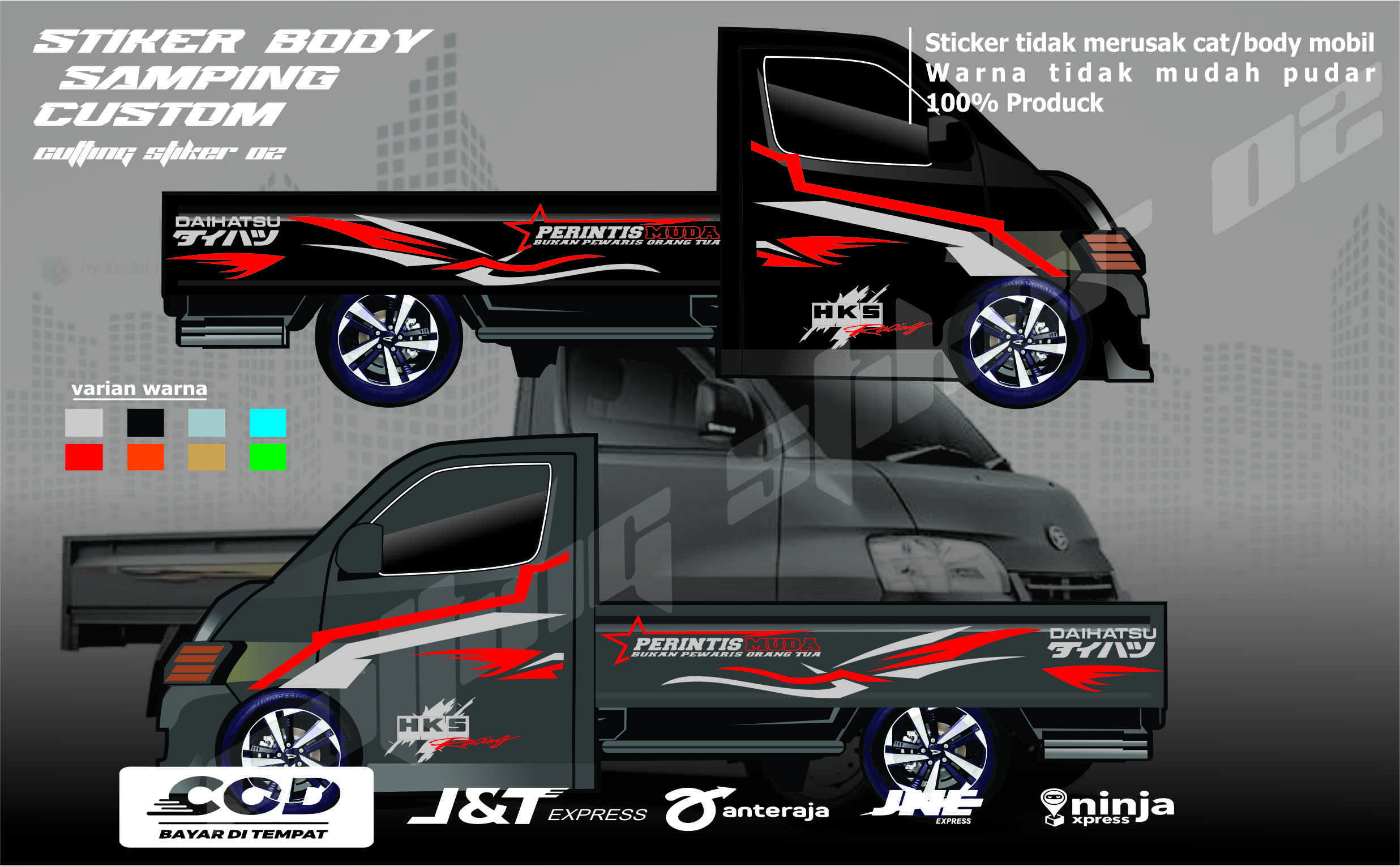 Grandmax Max ready -0ck can be custom car cutting sticker Harga 280,000 Ringgit*Penghantaran Percuma