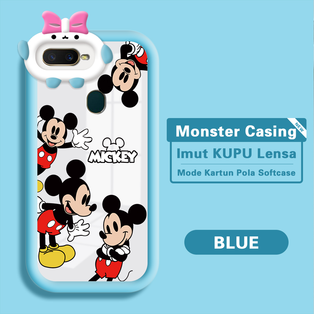 Phone Case Oppo A3s Back Cover Mickey Mouse Oppo A3s Mickey Mouse