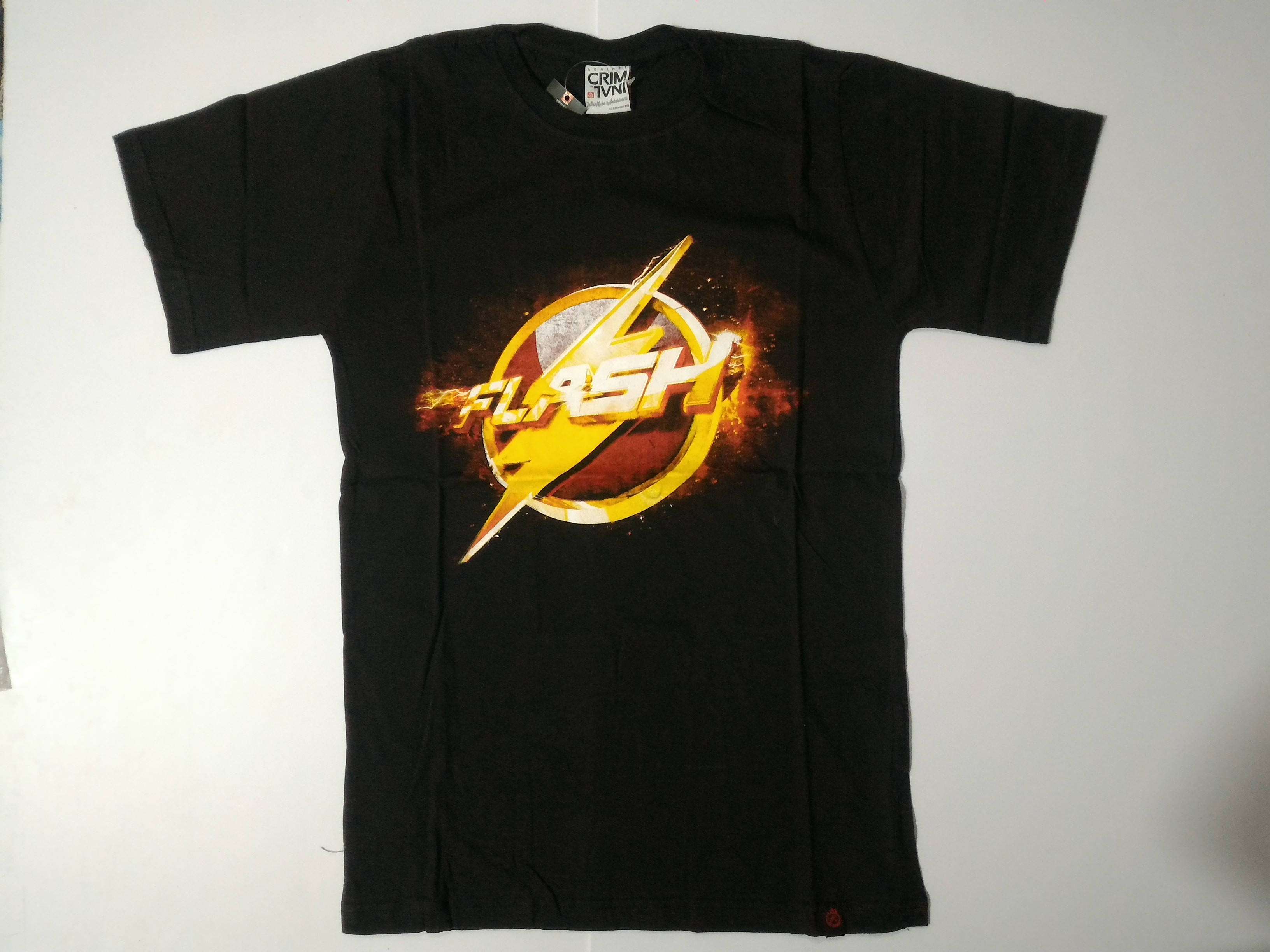 Kaos Tshirt Superhero Logo The Flash 