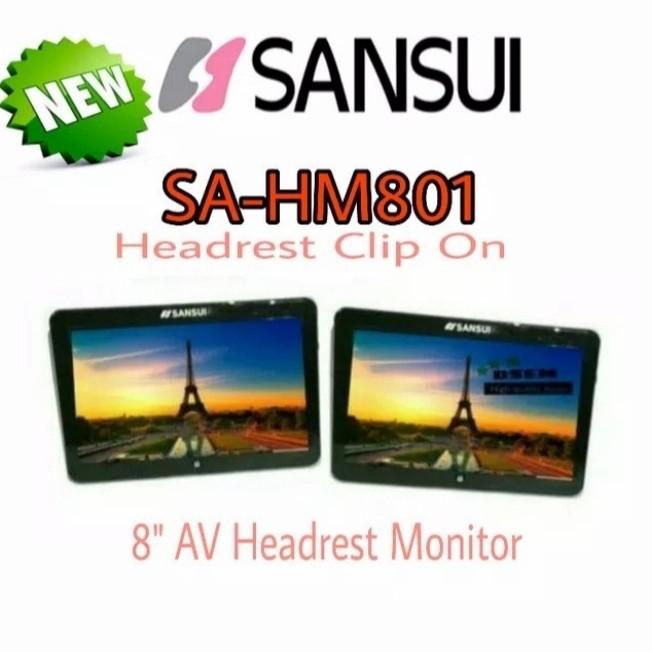 TV BELAKANG MOBIL HEADREST CLIP ON SANSUI bantal - RANSSHOP22 Harga 1,695,000 rupiah*Gratis Ongkir