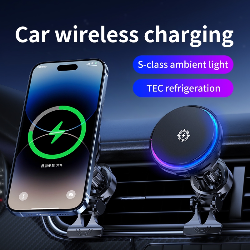 Car Phone Holder phone Cooler Wireless Charging15W Magsafe Universal Harga 285,000 rupiah*Gratis Ongkir