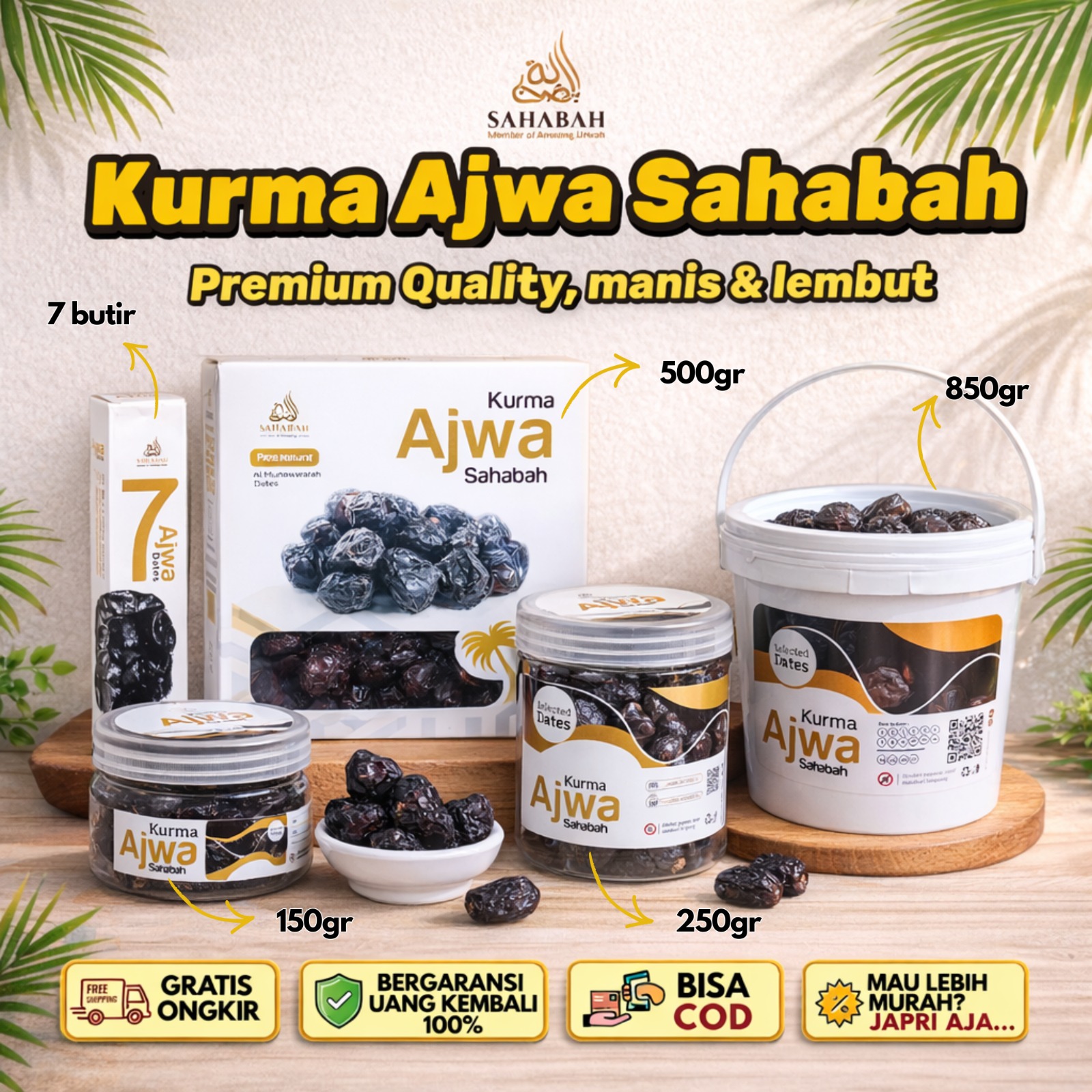 Dates Ajwa best friend Premium Jumbo original dates Prophet original Ajwa Medina