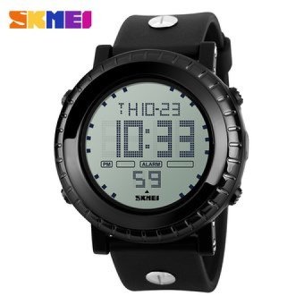 2017 New Luxury Brand Men Military Sports Watches Digital LEDQuartz Wristwatches rubber strap Montre Homme 1172(Not Specified)(OVERSEAS) - intl  