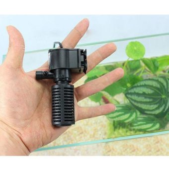 3 W Mini 3 in 1 Multi-function Aquarium Purifier Water Tank Filter- intl 3 W Mini 3 in 1 Multi-function Aquarium Purifier Water Tank Filter- intl