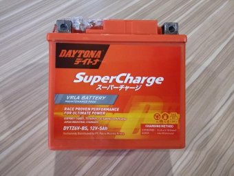 Gambar Accu Daytona Max Series Super Charge Vrla ( Dytz6v Bs 5 Ah )