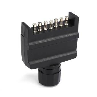 Gambar Adapter Of Automobile Vehicle 7 PIN Socket Light Plug 12V For Convenient   intl