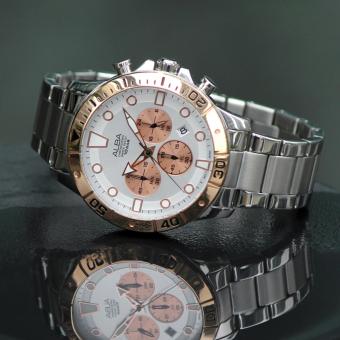 Alba Active Chronograph Jam Tangan Pria - Tali Stainless Steel - AT3A08X1 April 2019 - 5 Alba Active Chronograph Jam Tangan Pria - Tali Stainless Steel - AT3A08X1 - 5