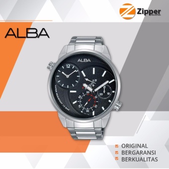 Alba Active Jam Tangan Pria Analog - Tali Stainless Steel 