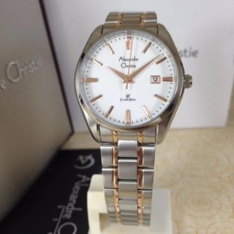 Gambar Alexandre Christie AC 8515 MD White Dial Stainless Steel