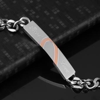 Allwin Baru Gelang Titanium Stainless Steel Untuk Pasangan Manset Bangle Bracelet Juni 2018 - 3 Allwin Baru gelang titanium stainless Steel untuk pasangan manset Bangle Bracelet - 3