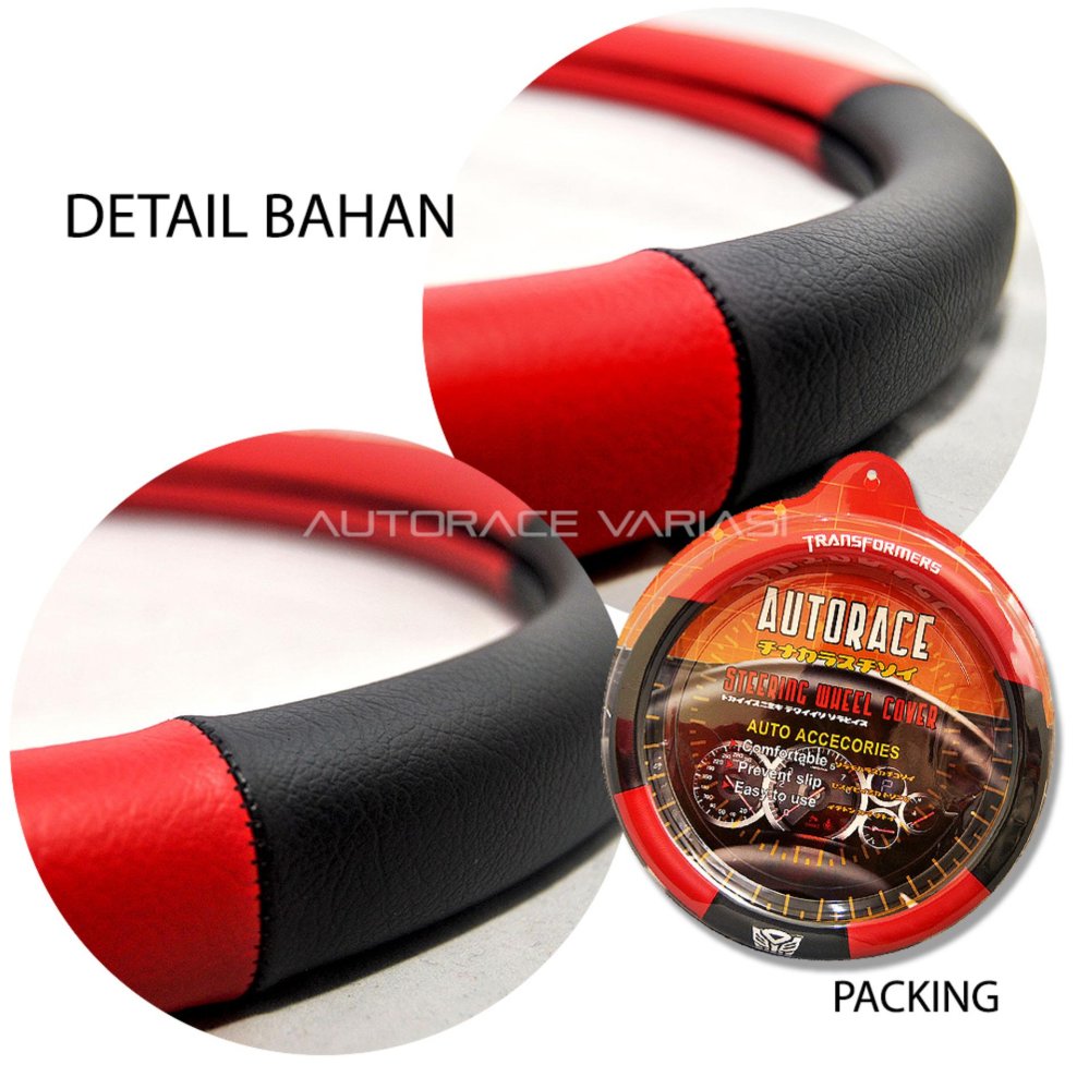 AUTORACE Cover Stir / Sarung Stir Mobil 104 Polos - Putih ...