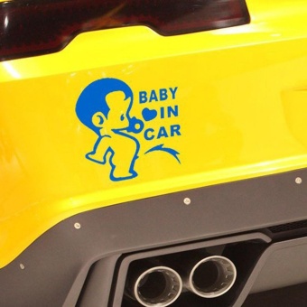 Jual Baby Pissing On Board In The Car Car Decal Vinyl Sticker For
WindowBumper Panel intl Online Terjangkau