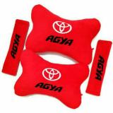 Bantal Mobil 2 in 1 - Toyota Agya (Merah) Giá 134,800 Đồng*Miễn phí vận chuyển