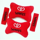 Bantal Mobil 2 in 1 - Toyota Yaris (Merah) Harga 134,800 rupiah*Gratis Ongkir