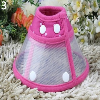 Gambar Bluelans(R) Puppy Pet Dog Cat Comfy Cone Neck Collar Anti Bite Medical Recovery Protection XL (Pink)   intl