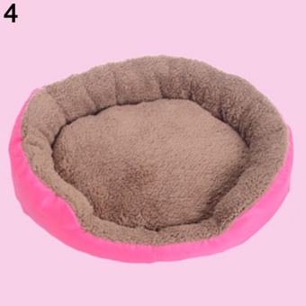 Gambar Bluelans(R) Winter Warm Soft Fleece Puppy Pet Dog Cat Large Bed House Basket Nest Mat S (Orange)   intl