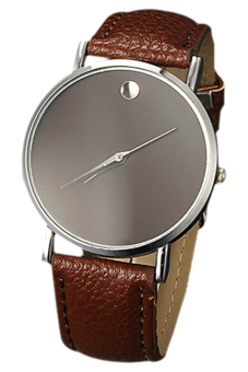 Bluelans® Women's Brown Leather Wrist Watch  