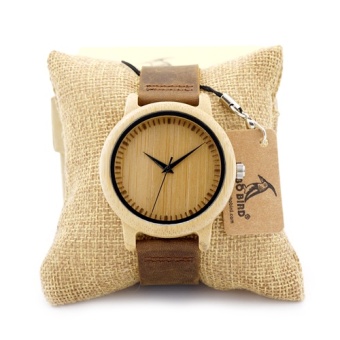 Gambar BOBO BIRD WA09 Ladies Casual Quartz Watch Jam Tangan es for MenNatural Bamboo Watch Jam Tangan face Women s Brand Lovers Watch JamTangan es in Box Dropshipping W*A09A10   intl