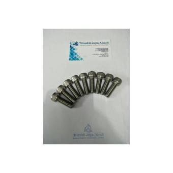 Gambar BOLT STAINLESS STEEL M2X6MM   BAUT L STENLIS 304 M2X6MM