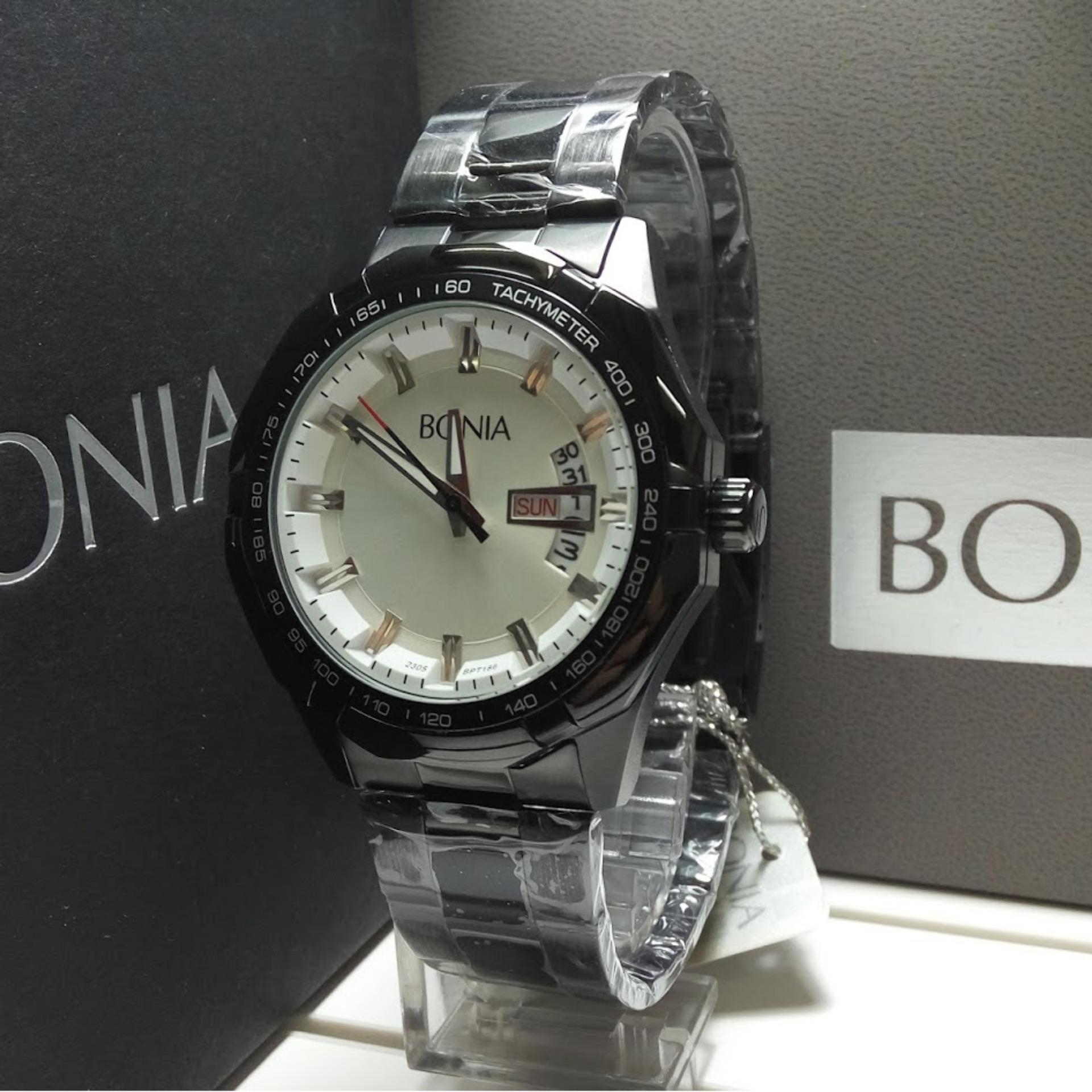 Bonia Jam Tangan Pria Bpt176 1334c Silver Black Stainless B796 3135 Rosegold Wanita Source