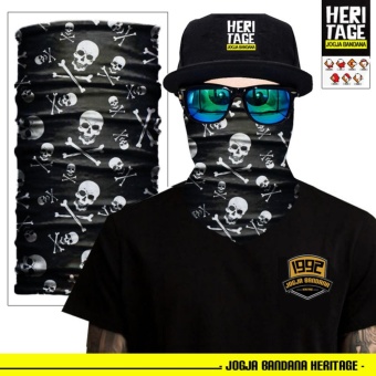 Gambar Buff bandana masker serbaguna elastis Tanpa sambungan (Seamless)   Limited Edition